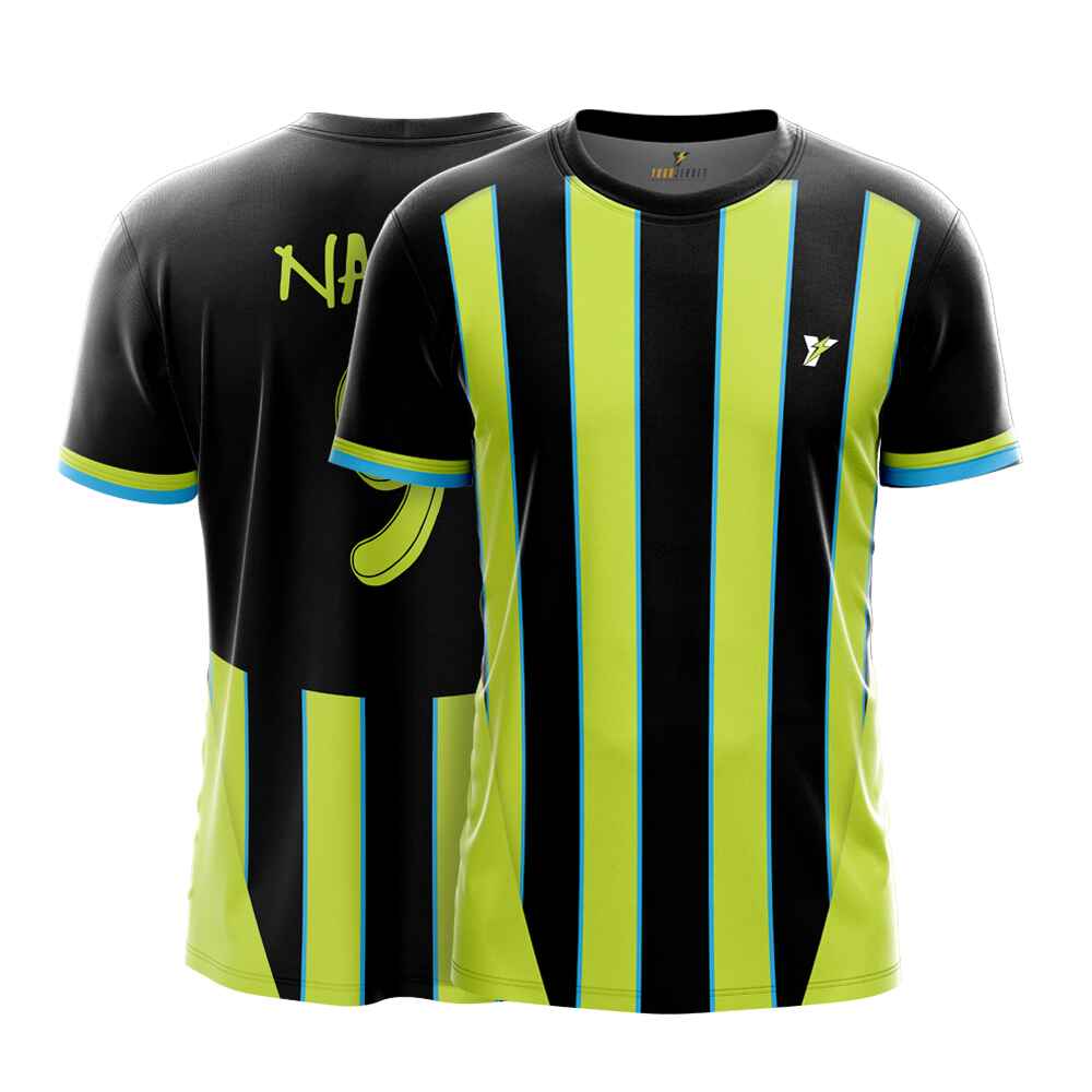 Manchester City Away Jersey 2024/25 (Neon Green) yourjerseyj