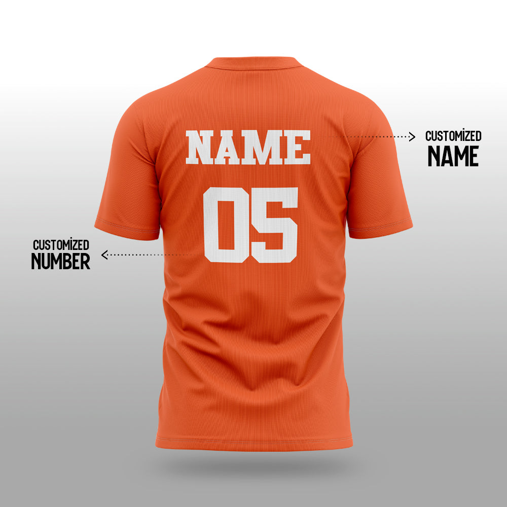 Indian Football Team Away Jersey 2022/23 (orange) yourjerseyj