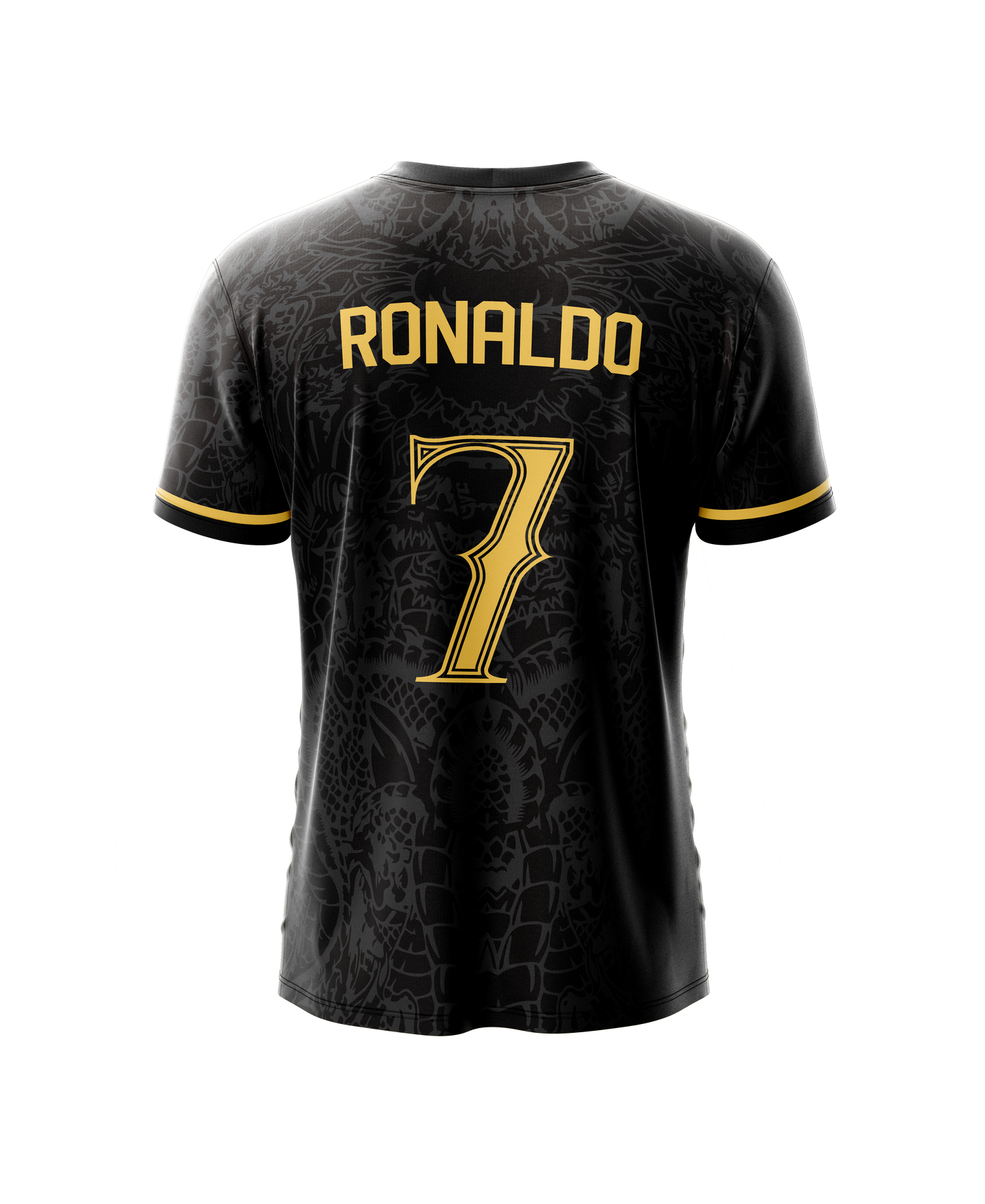 Real Black Dragon Fury Football Jersey | Custom Name & Number | Sizes 2Y to 4XL your jersey