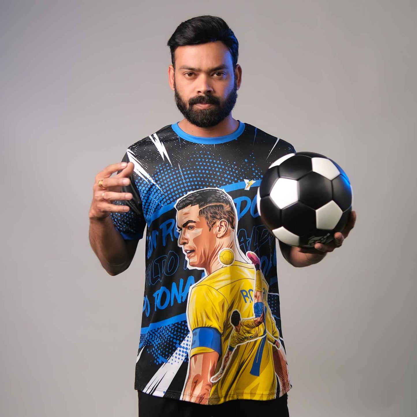 Ronaldo Goat Edition 2024-Black yourjerseyj