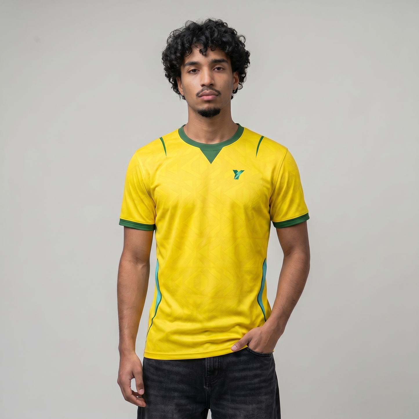 Brazil Home Football Jersey 2026 – Yellow Fan Jersey for Men, Women, Boys & Kids with Custom Name and Number