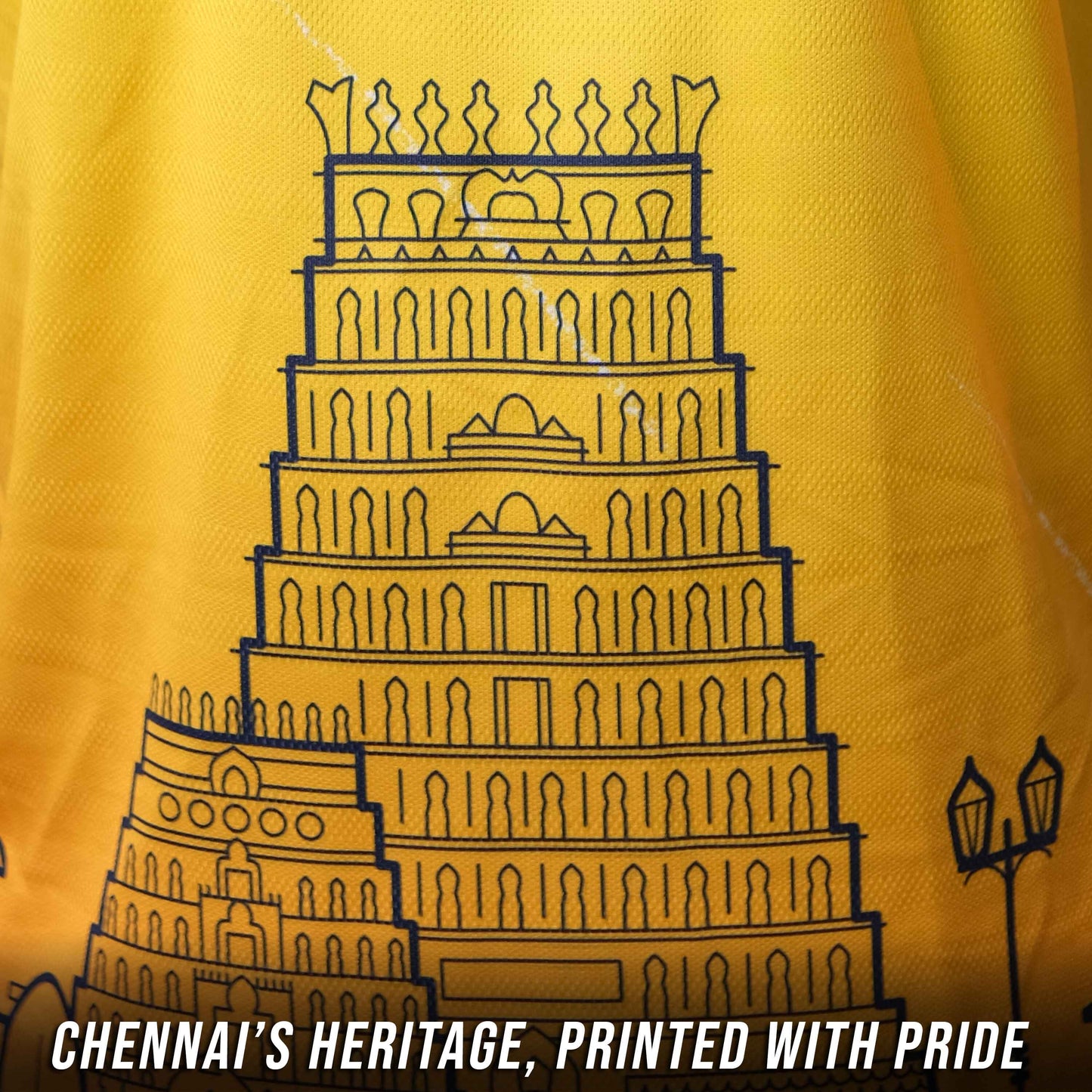 New IPL Chennai CSK Gold Cricket Jersey your jersey