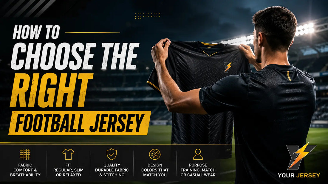 How to Choose the Right Football Jersey: Complete Football Jersey Guide for Fans and Players