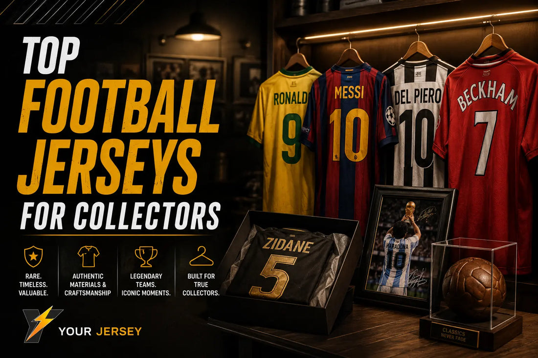 Top Football Jerseys for Collectors: A Guide to Building the Perfect Jersey Collection