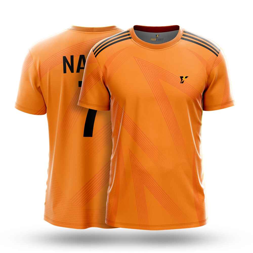 Real Madrid Away Jersey 2024-25 (Orange)