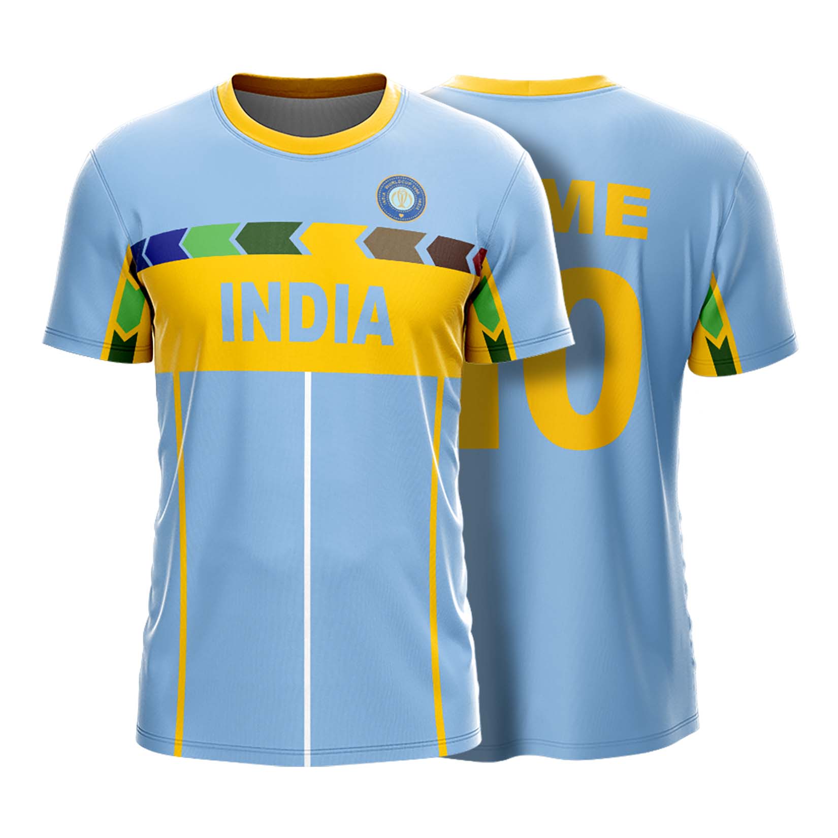 India ODI Cricket World Cup Jersey 1996 yourjerseyj