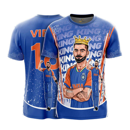 King Kohli GOAT Edition Jersey -Blue