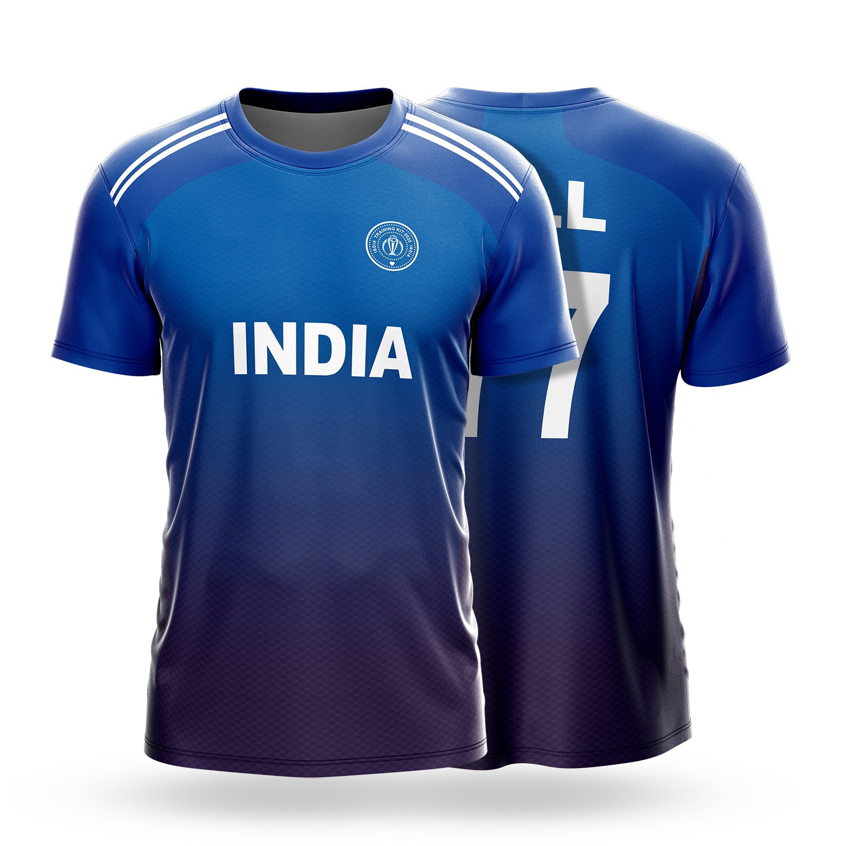 Indian Training Jersey 2025 – Premium Dry-Fit Cricket Practice T-Shirt | Custom Name & Number for Kids, Men & Women yourjerseyj
