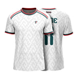 Mexico Away Football Jersey 2026 – White Fan Jersey for Men, Women, Boys & Kids with Custom Name and Number