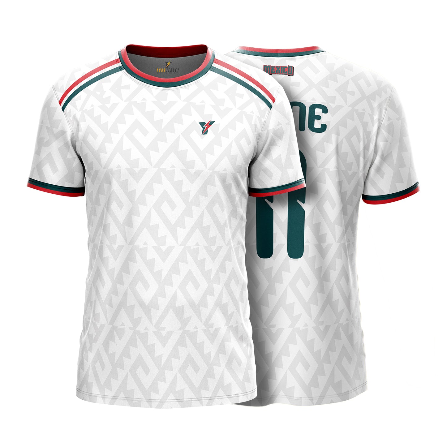 Mexico Away Football Jersey 2026 – White Fan Jersey for Men, Women, Boys & Kids with Custom Name and Number