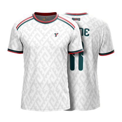 Mexico Away Football Jersey 2026 – White Fan Jersey for Men, Women, Boys & Kids with Custom Name and Number