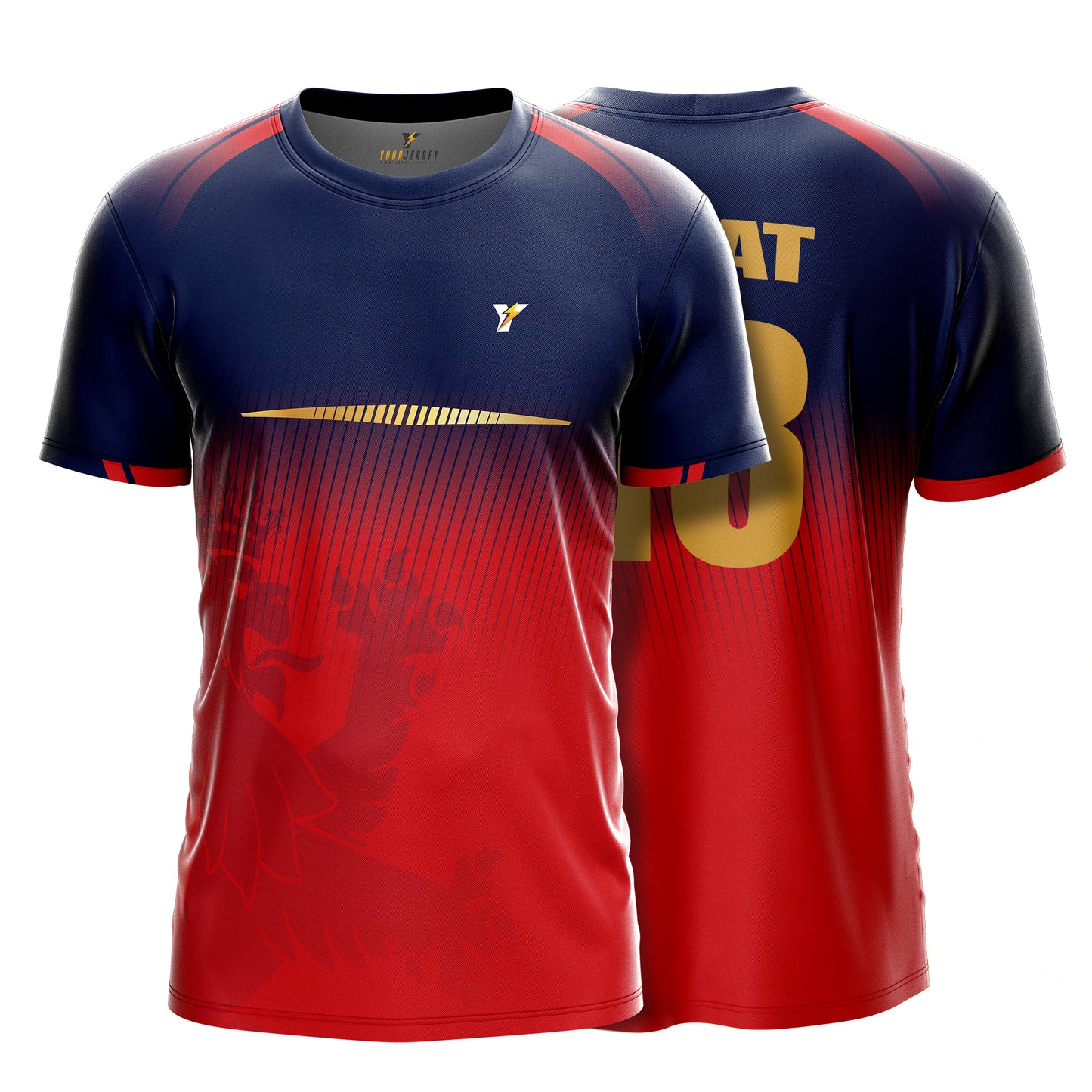 Bangalore IPL Jersey 2026 with Custom Name & Number | Personalised Bangalore Cricket Jersey for Men, Women & Kids | Bangalore Cricket T-Shirt 2Y to 4XL
