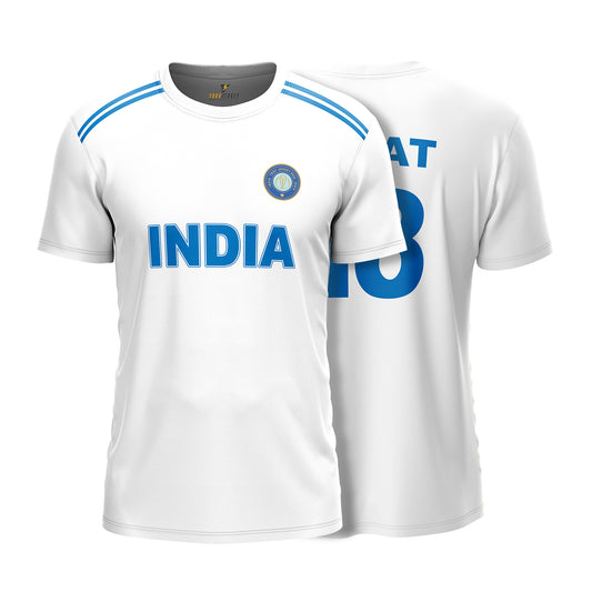 New Indian Test Cricket Jersey 2024-25 | Sizes 2Y to 4XL