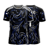 Argentina Away Football Jersey 2026 – Black & Blue Fan Jersey for Men, Women, Boys & Kids with Custom Name and Number