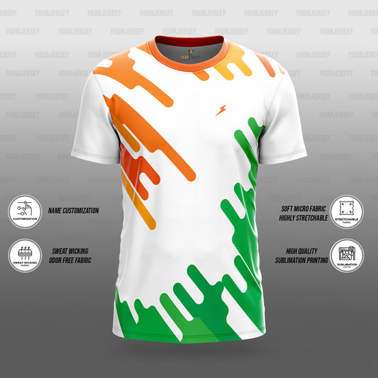 Custom Name Printed Multi Sports Jersey for School & Sports Events - Splash F1