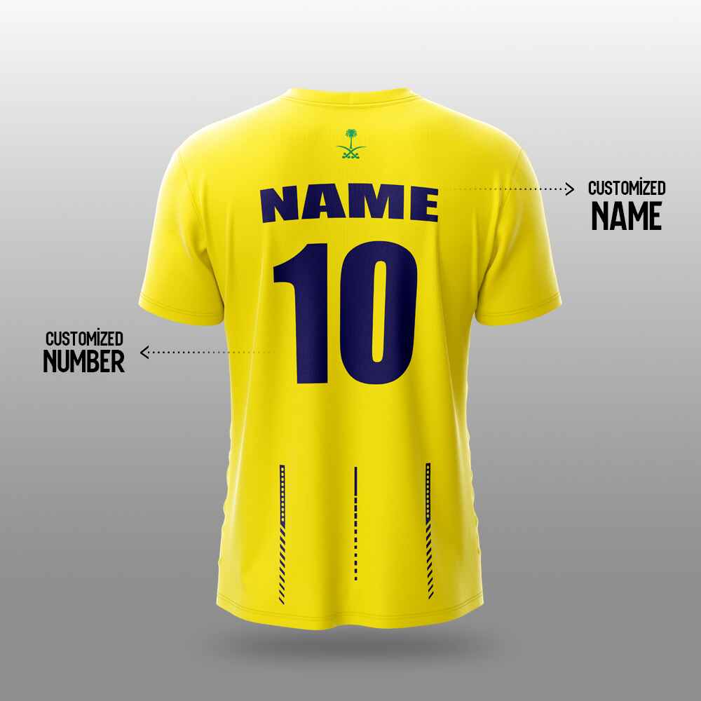 AL Nassr Home Jersey 2023/24 (Yellow)