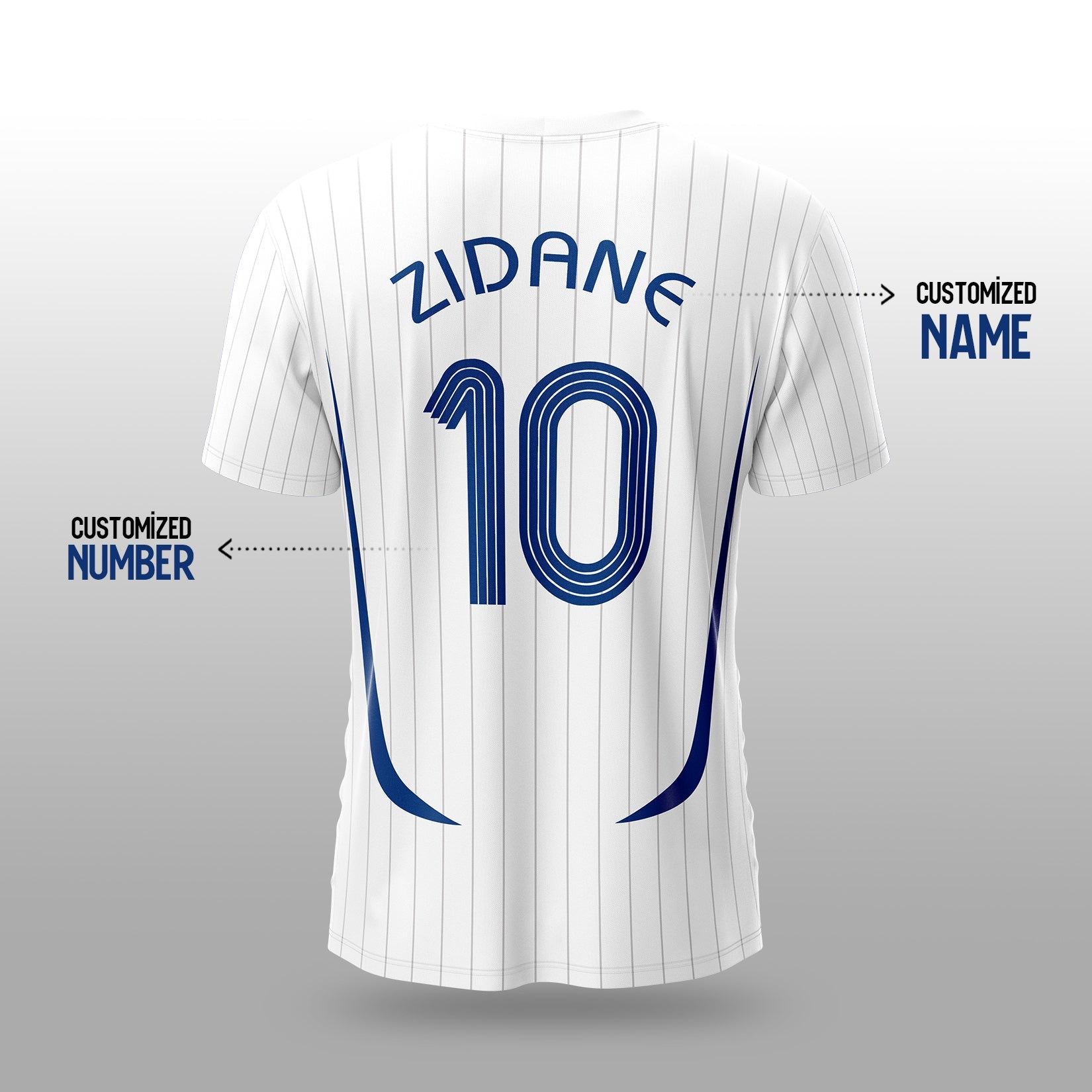 Zidan Headbutt Tribute Jersey – World Cup 2006 Edition. your jersey