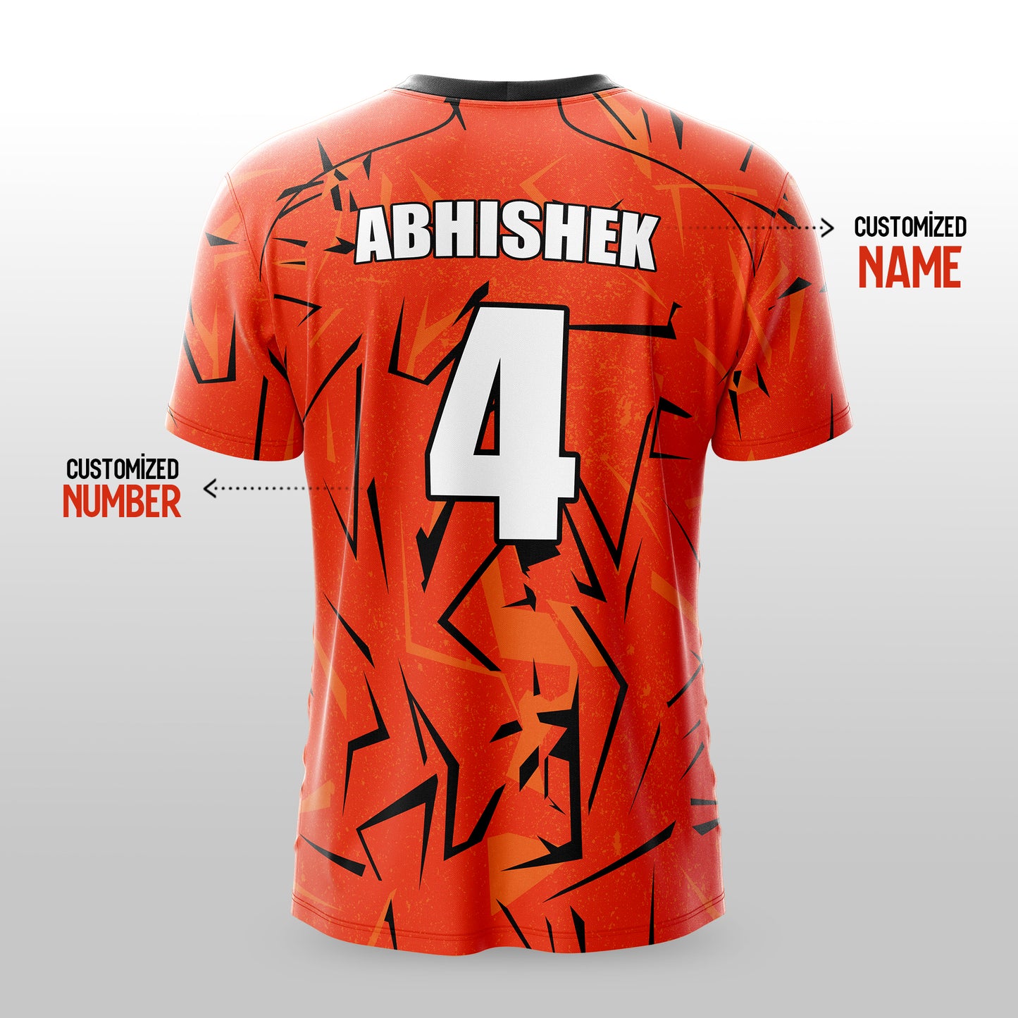 Hyderabad IPL Jersey 2026 with Custom Name & Number | Personalised Hyderabad Cricket T-Shirt for Men, Women & Kids | Hyderabad Cricket Jersey Sizes 2Y to 4XL