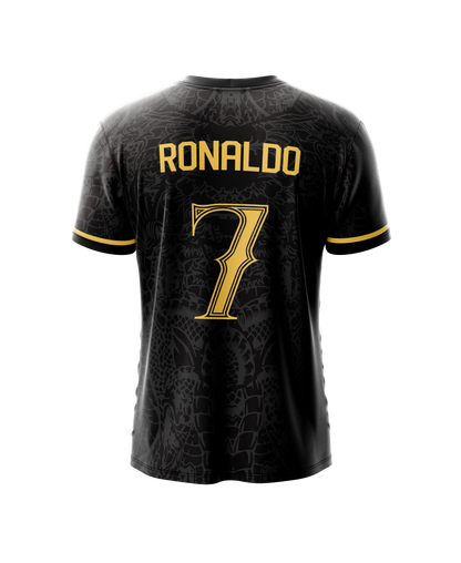 Real Dragon Fury Football Jersey | Custom Name & Number | 3 Colors: Red | Black | Green | Sizes 2Y to 4XL