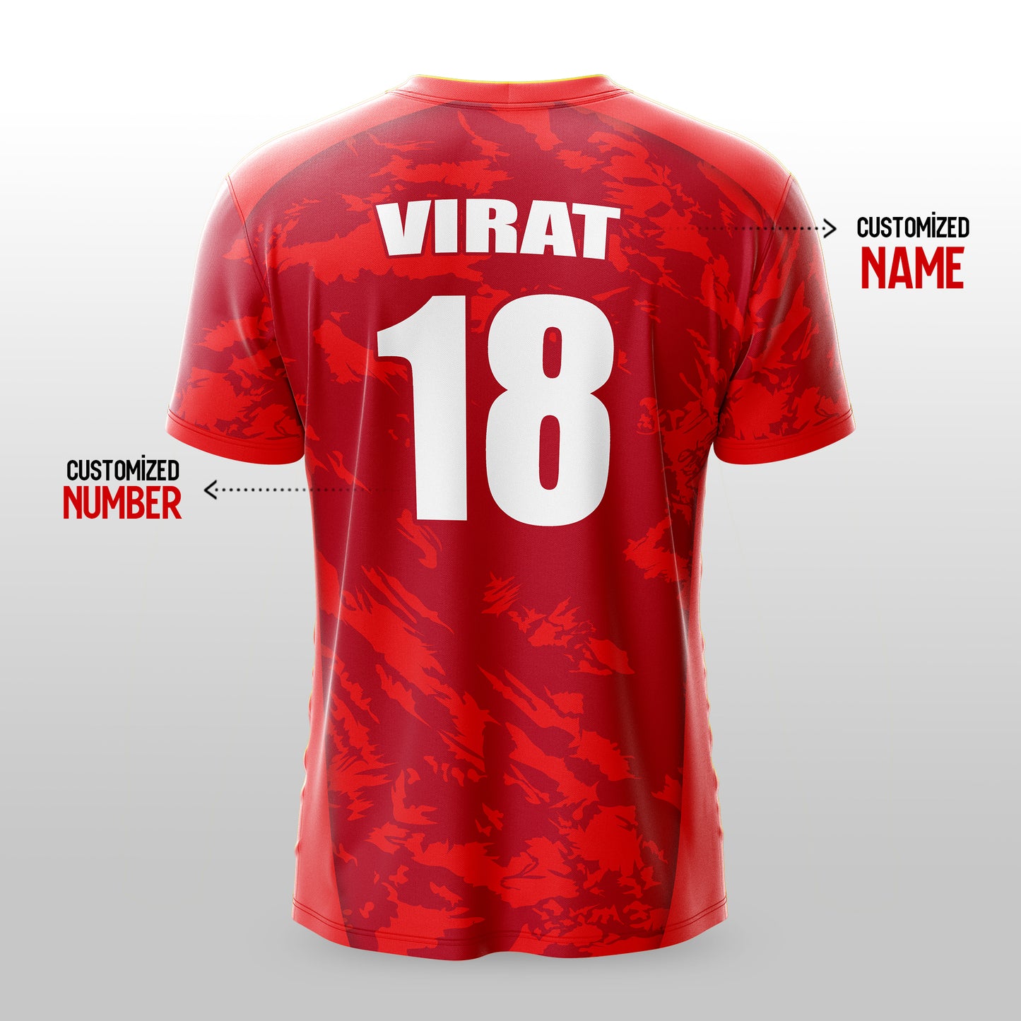 Bangalore Cricket Jersey Gold Edition 2026 with Custom Name & Number | Personalized Cricket T-Shirt for Men, Women & Kids | Sizes 2Y–4XL