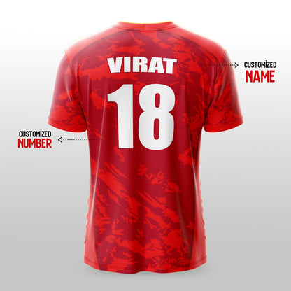 Bangalore Cricket Jersey Gold Edition 2026 with Custom Name & Number | Personalized Cricket T-Shirt for Men, Women & Kids | Sizes 2Y–4XL