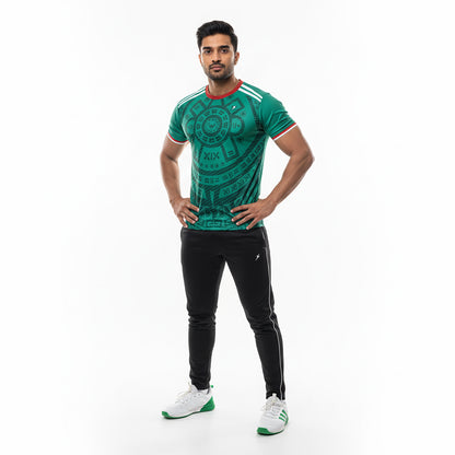 Mexico 2026 Football Jersey – Red & Yellow Custom Name & Number (Copy) yourjerseyj