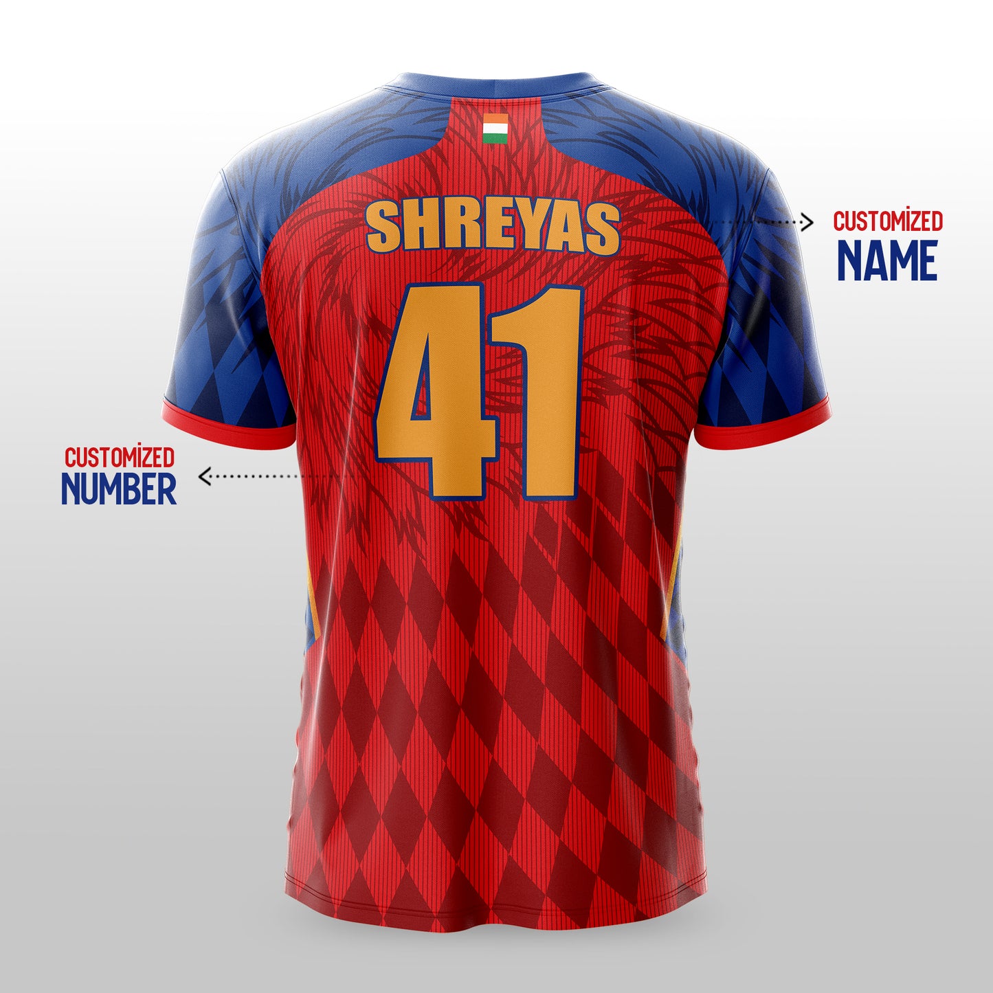 Punjab IPL Jersey 2026 with Custom Name & Number | Personalised Punjab Cricket Jersey for Men, Women & Kids | Punjab Cricket T-Shirt Sizes 2Y to 4XL