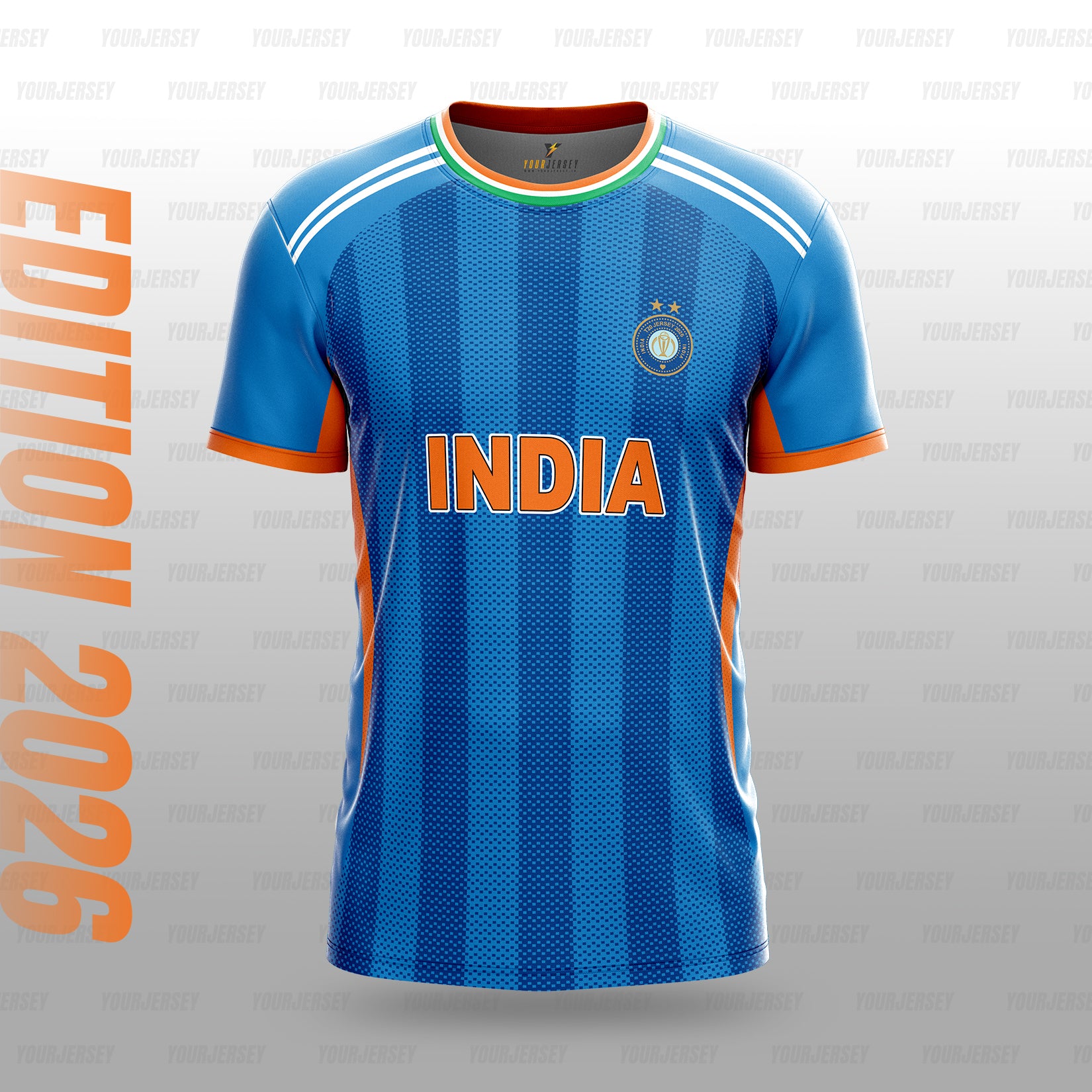 New India T20 Cricket Jersey 2026 yourjerseyj
