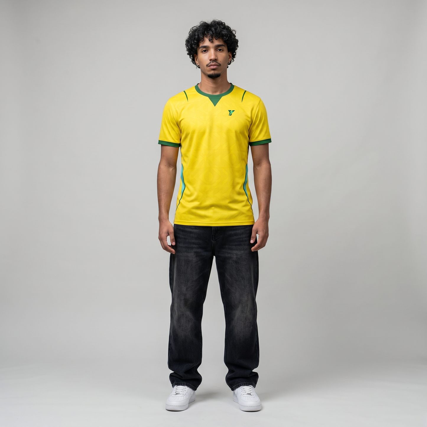 Brazil Home Football Jersey 2026 – Yellow Fan Jersey for Men, Women, Boys & Kids with Custom Name and Number