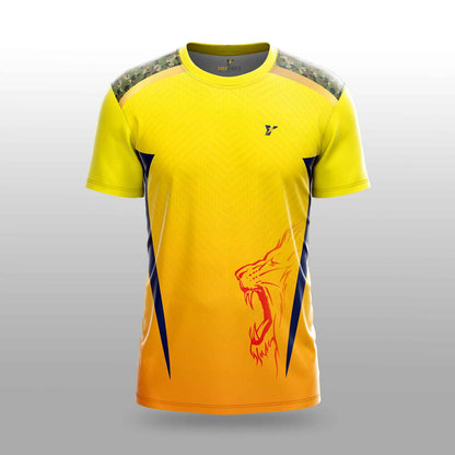 Chennai CSK IPL Cricket Jersey 2025