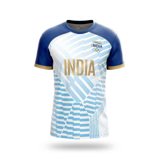 Olympic 2024 Team India White Edition Jersey