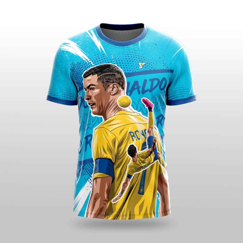 Ronaldo Goat Edition 2024- Aqua yourjerseyj