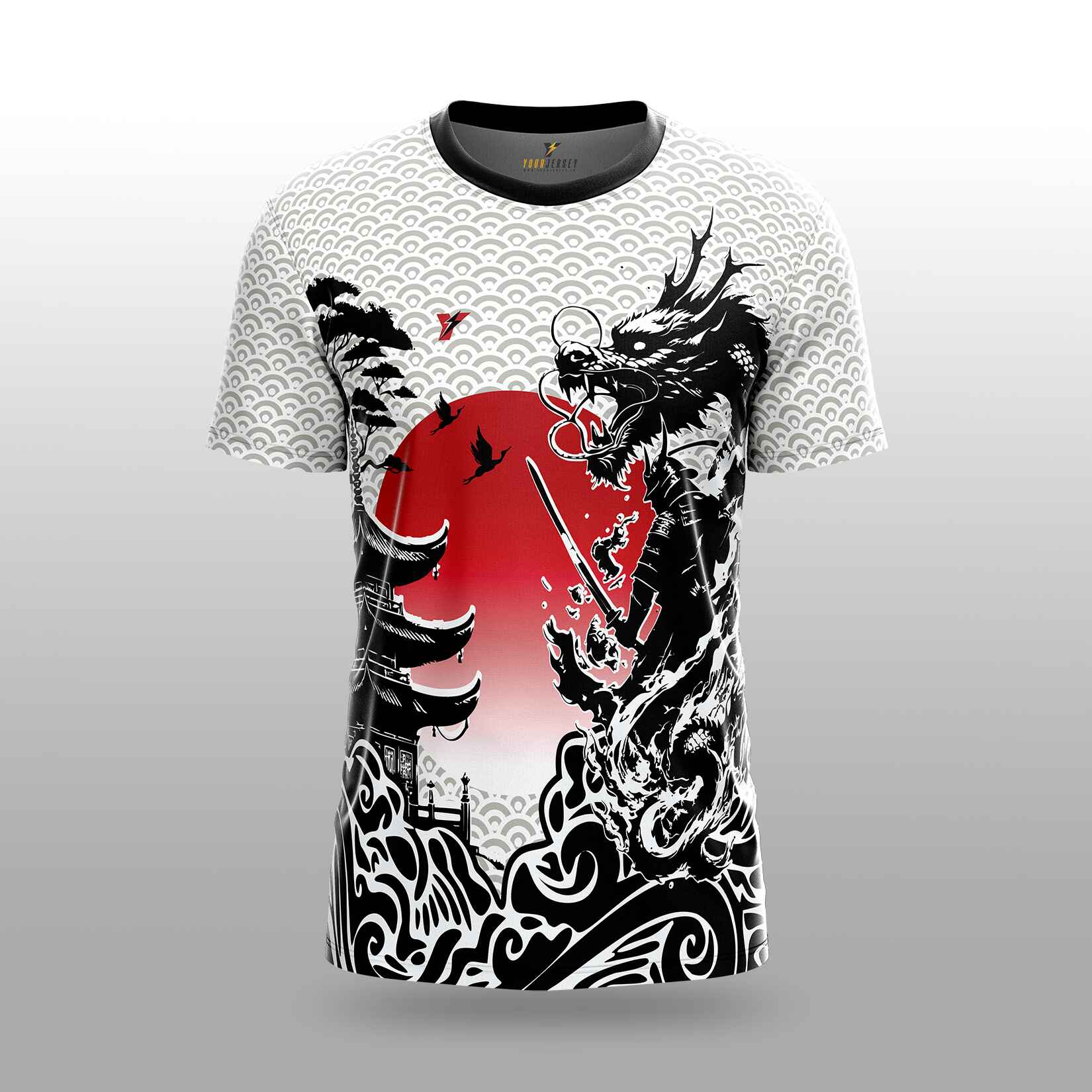 Dragon Ninja Samurai Sports Jersey your jersey