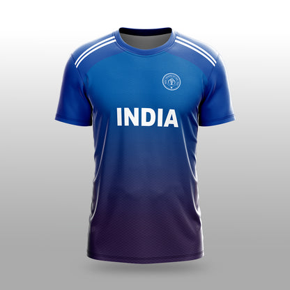 Indian Training Jersey 2025 – Premium Dry-Fit Cricket Practice T-Shirt | Custom Name & Number for Kids, Men & Women yourjerseyj