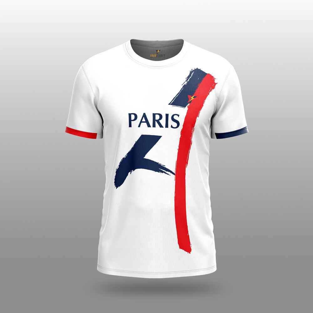 Paris (PSG) Away Jersey 2024/25 (White) yourjerseyj
