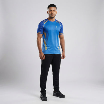 IPL Mumbai IPL Cricket Jersey 2026 | Custom Name & Number | Personalized IPL Style Cricket Jersey for Kids, Men, & Women | AiroFab Breathable Sports T-Shirt| Mumbai Fan Jersey | Sizes 2Y–4XL