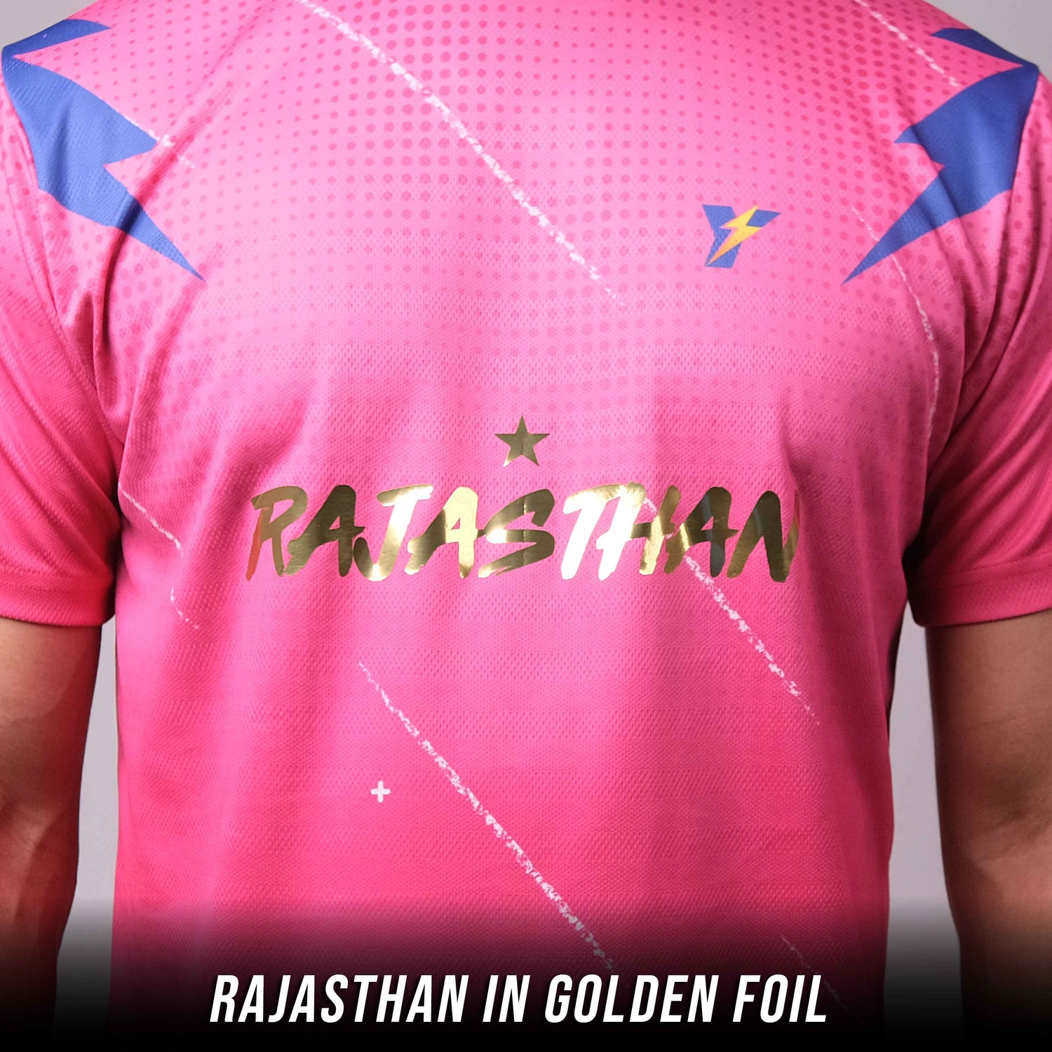 New IPL Rajasthan RR Gold Cricket Jersey your jersey