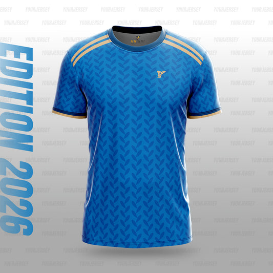 Italy 2026 Football Jersey – Red & Yellow Custom Name & Number yourjerseyj