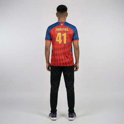 Punjab IPL Jersey 2026 with Custom Name & Number | Personalised Punjab Cricket Jersey for Men, Women & Kids | Punjab Cricket T-Shirt Sizes 2Y to 4XL