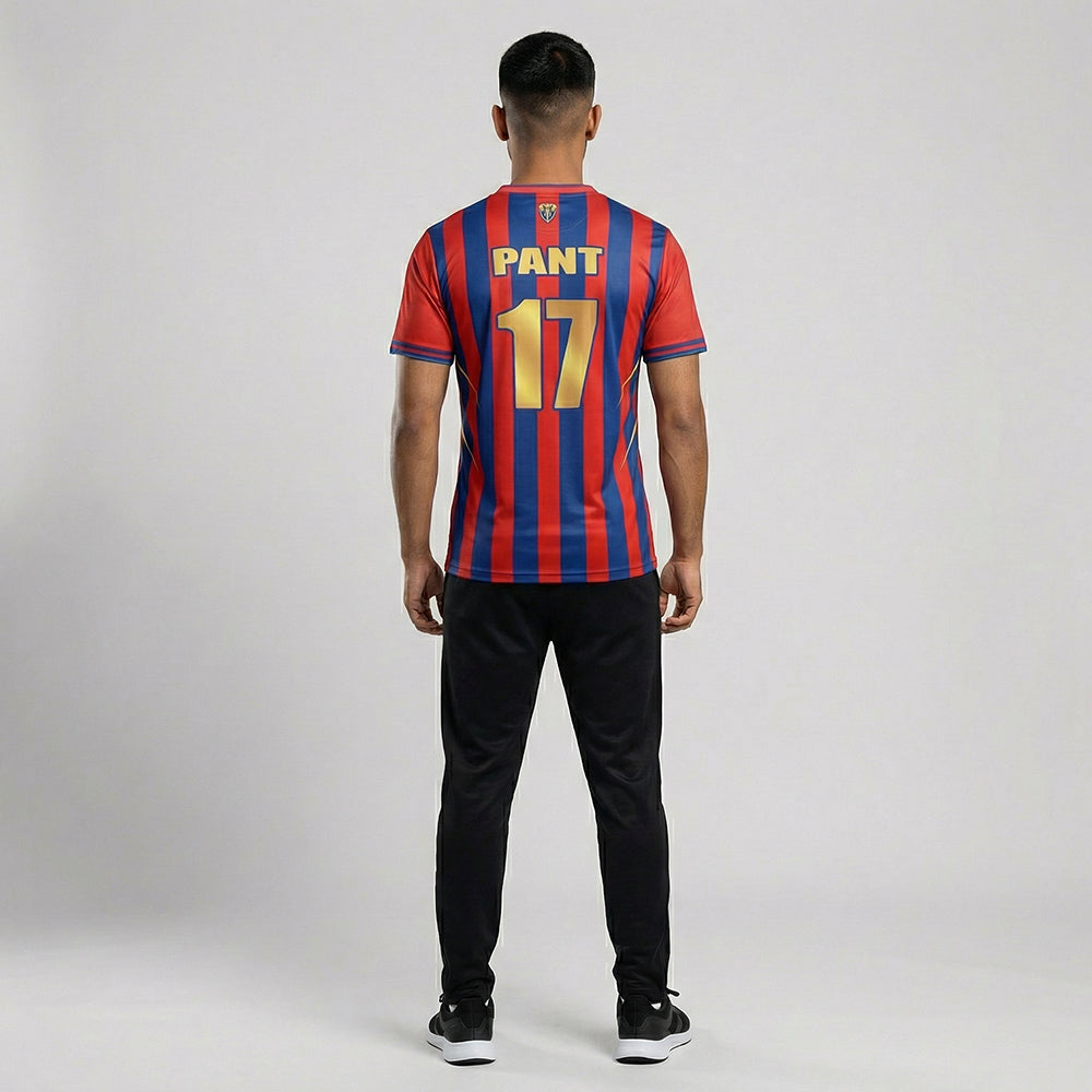 IPL Lucknow Cricket Jersey 2026 | Custom Name & Number | Personalized IPL Style Cricket T-Shirt for Men, Women & Kids | AiroFab Breathable Sportswear | Fan Edition | Sizes 2Y–4XL