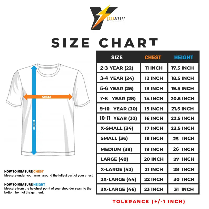 Bangalore Cricket Jersey Gold Edition 2026 with Custom Name & Number | Personalized Cricket T-Shirt for Men, Women & Kids | Sizes 2Y–4XL