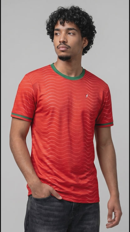 Portugal Home Football Jersey 2026 – Red Fan Jersey for Men, Women, Boys & Kids with Custom Name and Number